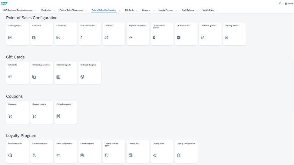 SAP Customer Checkout 01 Gutscheine und Bonus | ANG