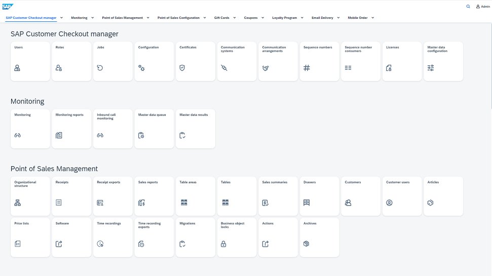 SAP Customer Checkout 01 Zentrale Kassenverwaltungsfunktion | ANG