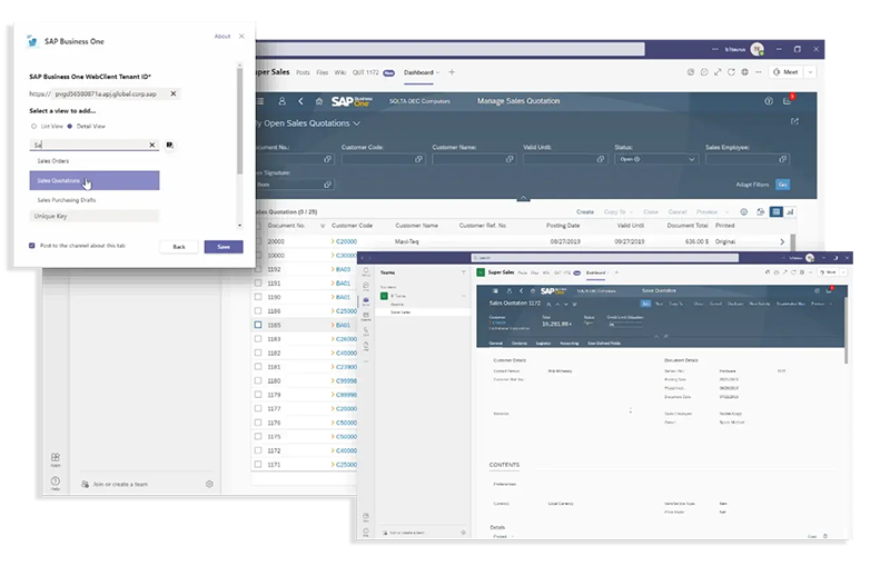 SAP Webclient Microsoft Integration 2 | ANG