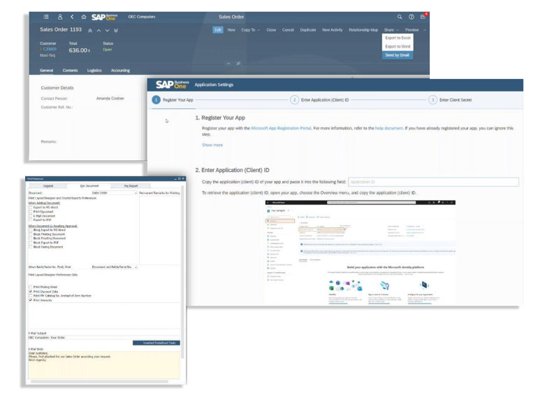 SAP Webclient Microsoft Outlook Integration | ANG