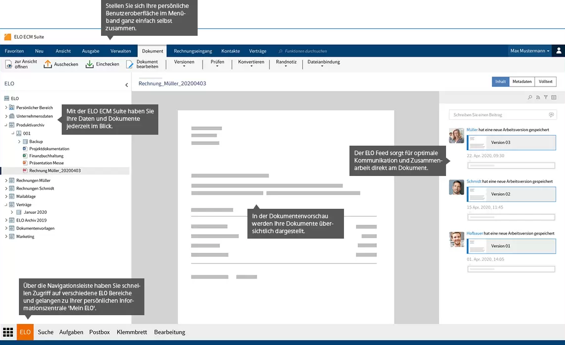 ELO Integration für SAP Business One