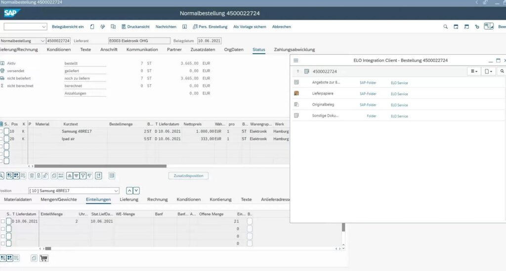 ELO SAP Integration 02 | ANG