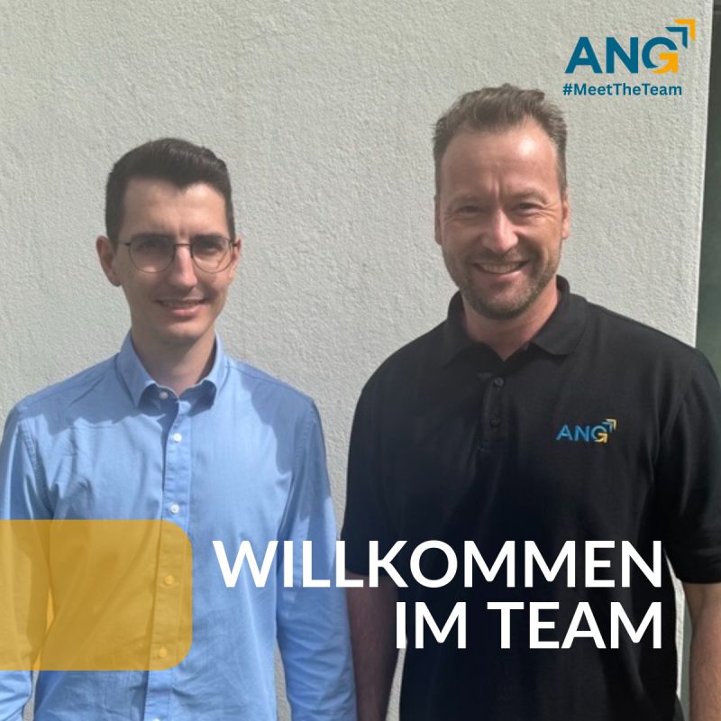 Willkommen bei der ANG – Marvin und Paul!
