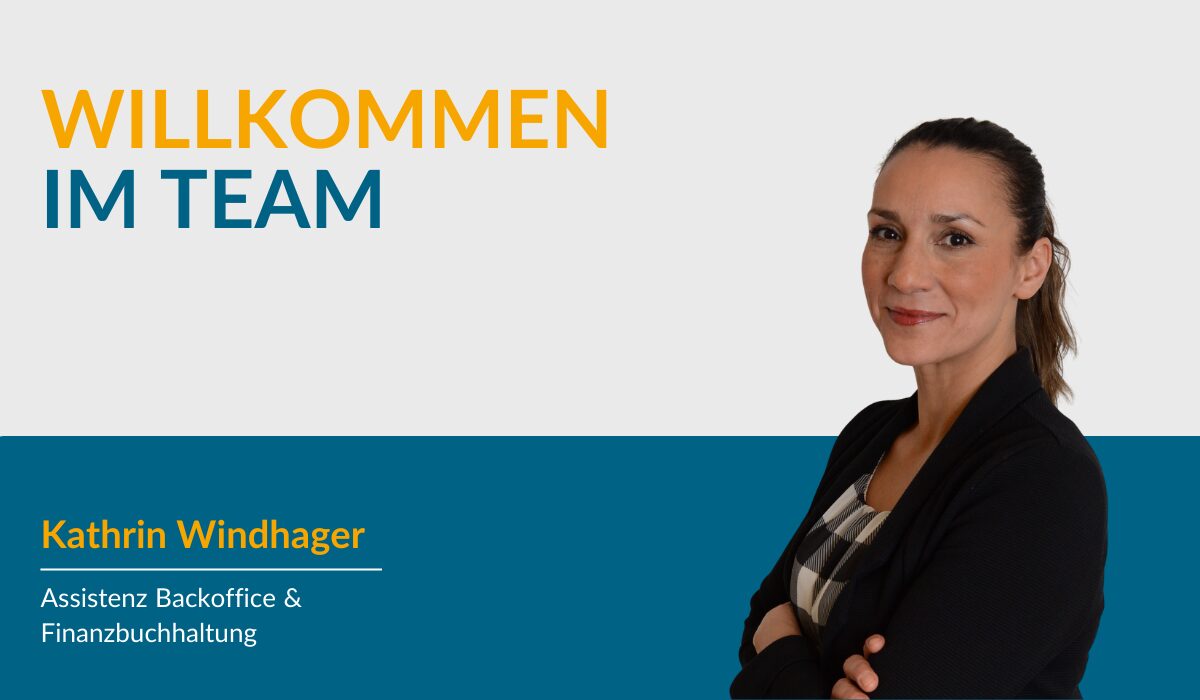 Neu im Team, willkommen Kathrin!