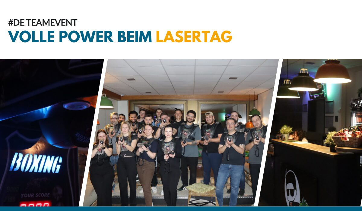 #DE Teamevent – Volle Power beim Lasertag