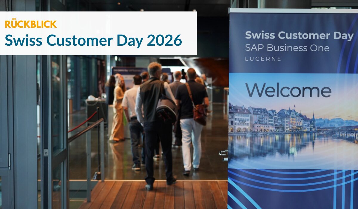 Swiss Customer Day 2026: Ein Rückblick auf eine gelungene Premiere