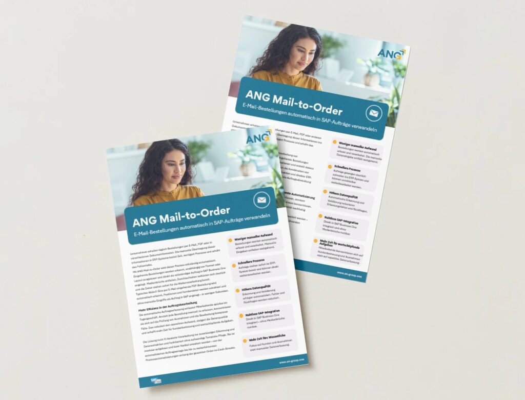 ANG AI Mail to Order View | ANG