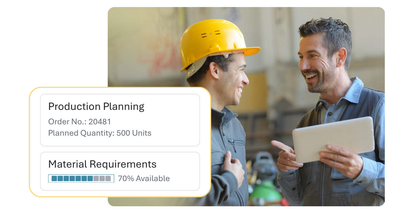 KI für Produktion und Planung mit SAP Business One und beas manufacturing