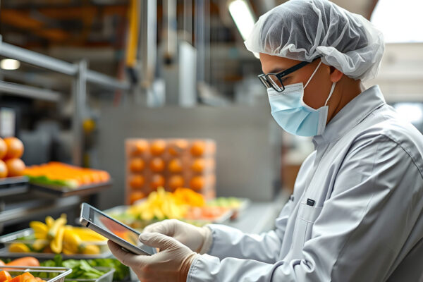 Lebensmittel---controlling-food-production-on-tablet-computer-isolated-with-white-highlights